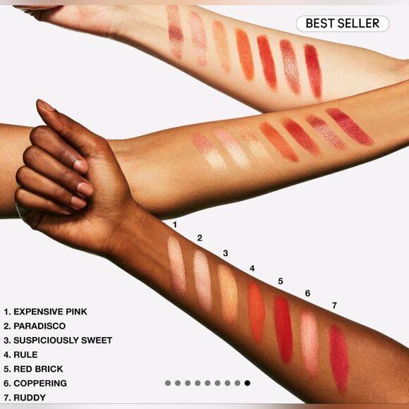 MAC Eyeshadow in Expensive Pink in Velux Pearl Finish - Picture 9 of 14